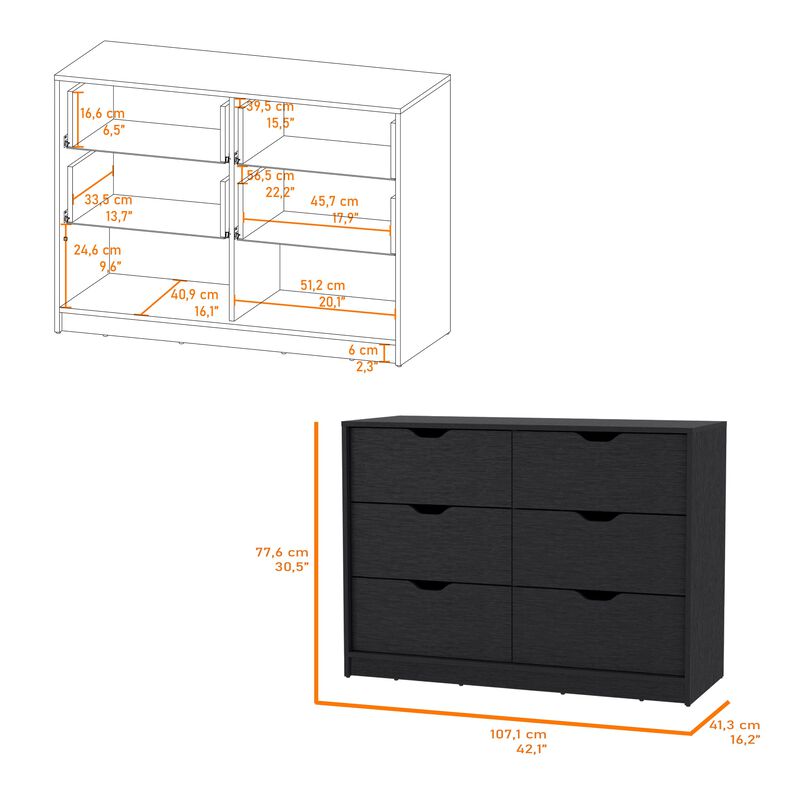 Dillon 4 Drawers Dresser