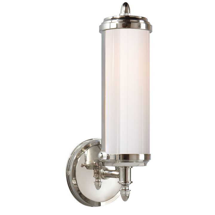 Merchant Single Bath Light in Chrome