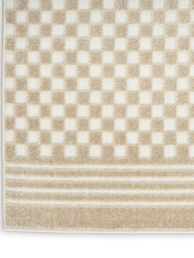 Care Free CAF02 Beige 3'11" x 5'11" Rug