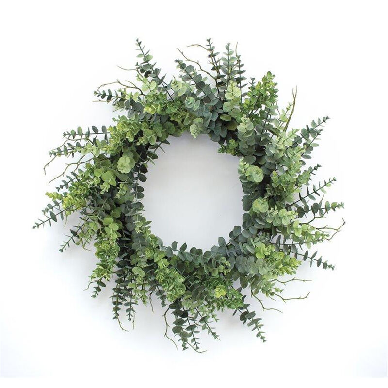 Eucalyptus Wreath – Elegant Greenery Wall Décor for Home, Door, or Seasonal Decoration