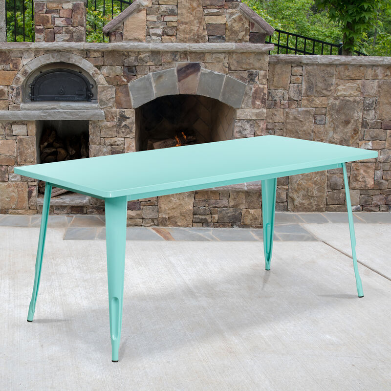 Metal Colorful Restaurant Tables