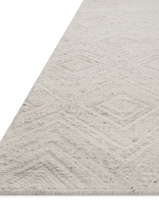 Raven RAV-04 Ivory / Pebble 18" x 18" Sample Rug by