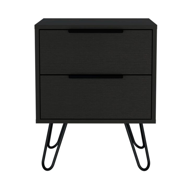 Nightstand Skyoner 2, Bedroom, Black