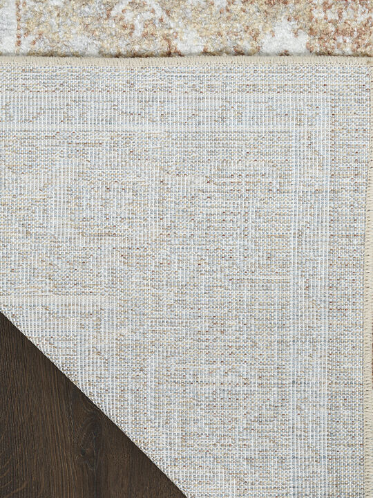 Astra Machine Washable ASW11 Rust/Multicolor 7'10" x 10' Rug