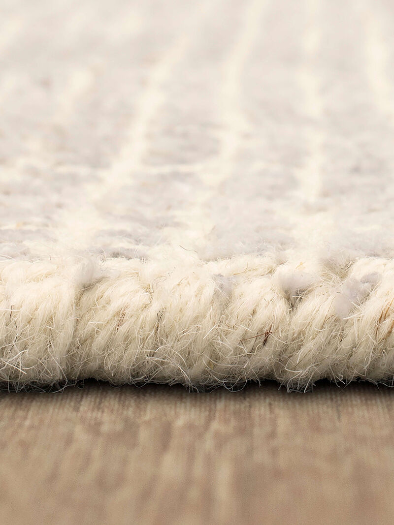 Labyrinth Meander Silver Birch 8' X 10' Rug