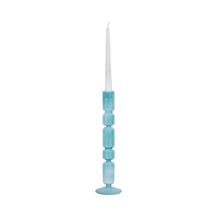 14" Mixed Bubble Candle Holder