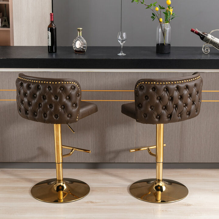 Swivel Barstools Stylish & Adjustable Counter Chairs for Kitchen & Bar