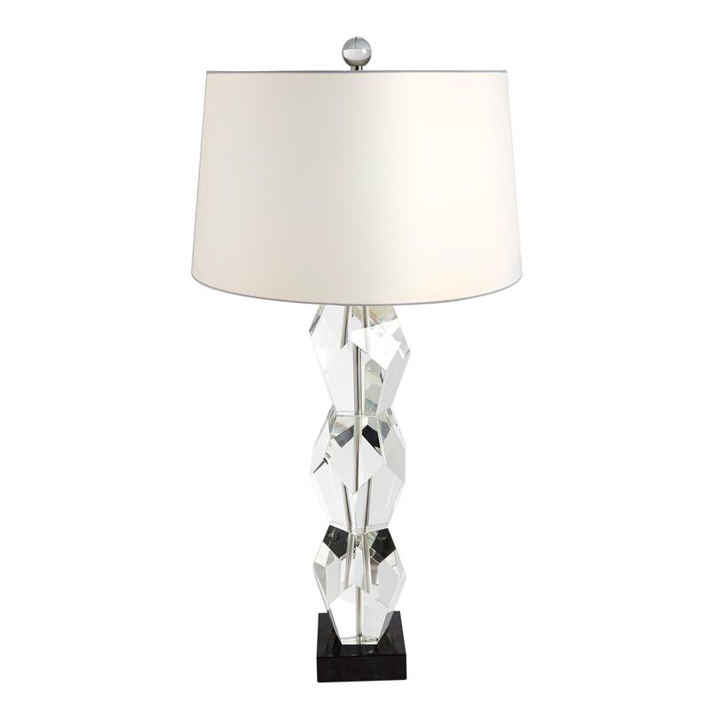Facet Block Lamp