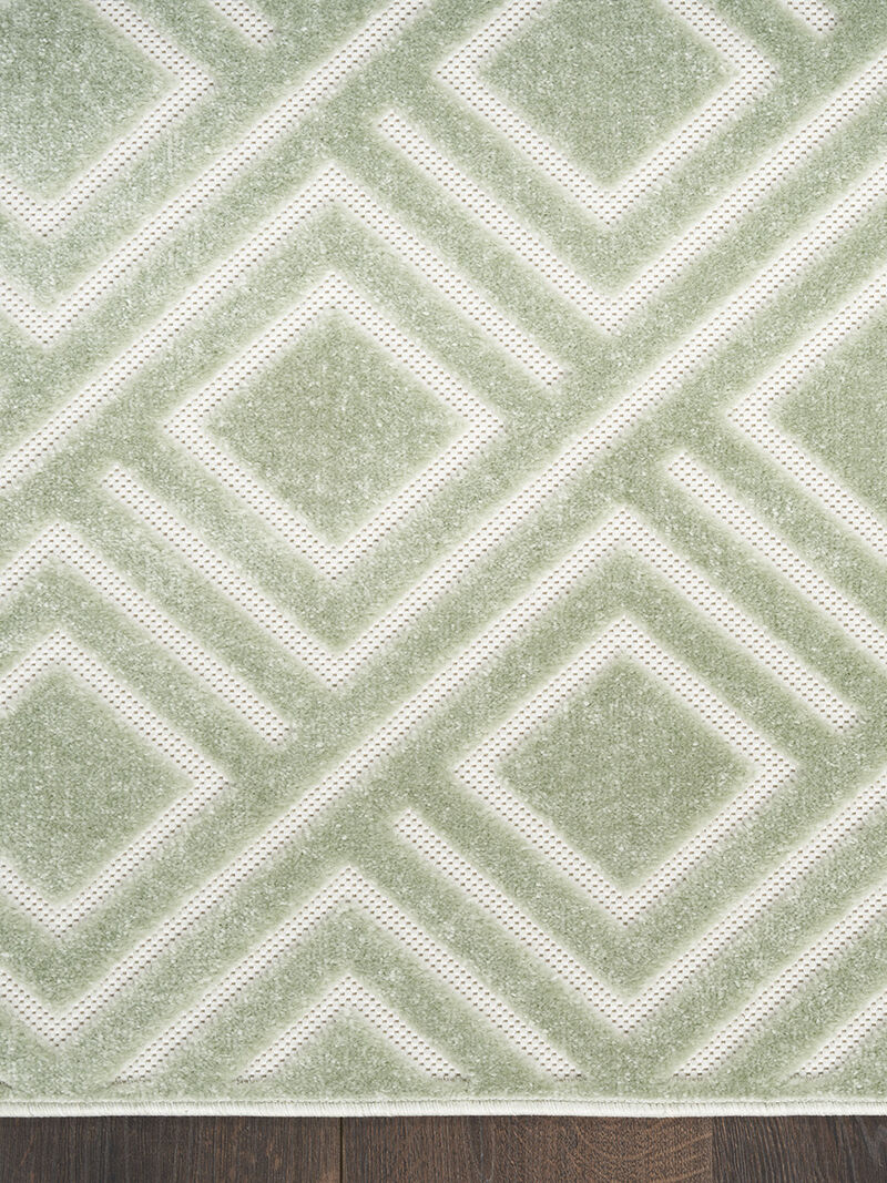 Care Free CAF03 Green 3'11" x 5'11" Rug