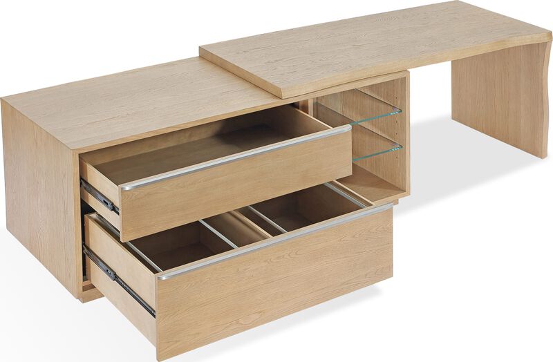 One Live Edge Edge Executive Desk