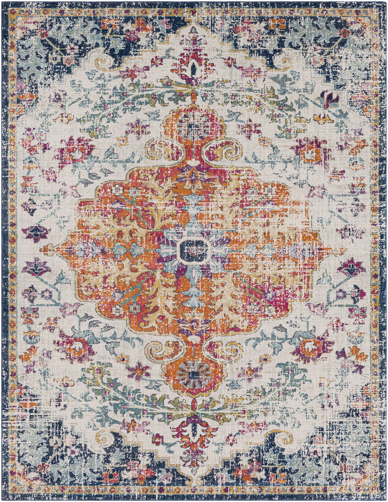 Harput HAP-1065 10' x 14' Orange Rug