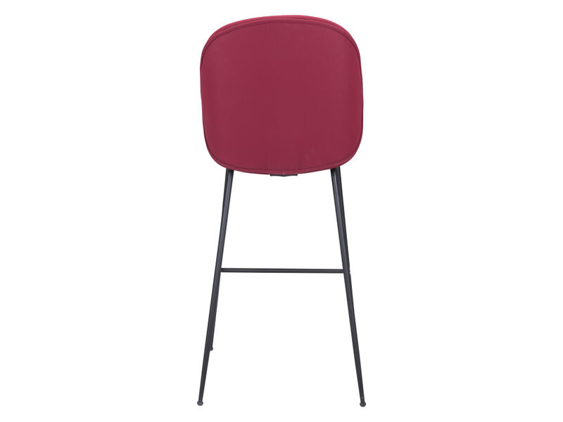 Miles Barstool Red