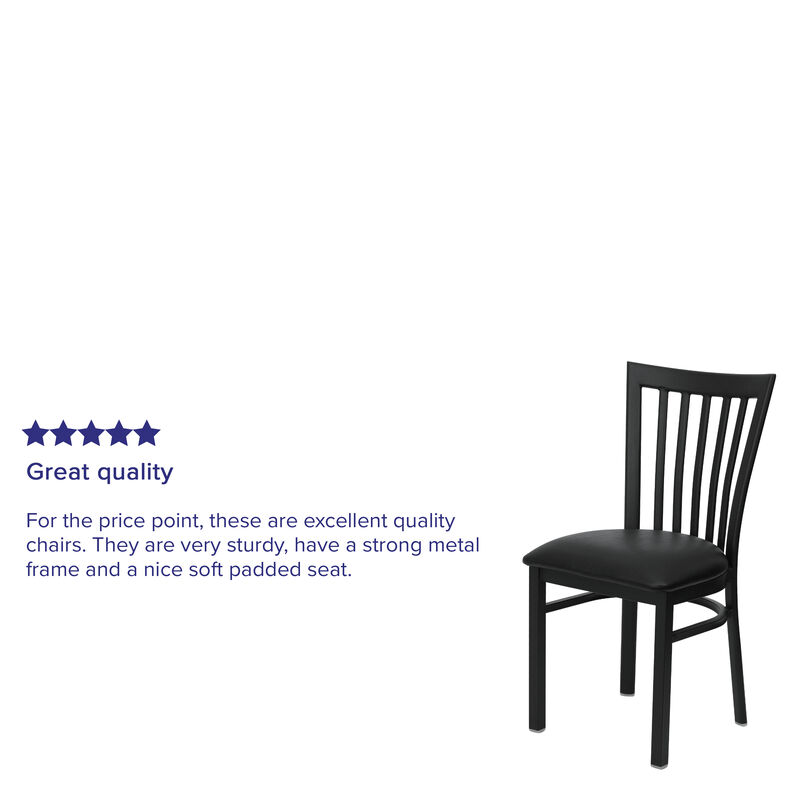 Metal Restaurant Chairs