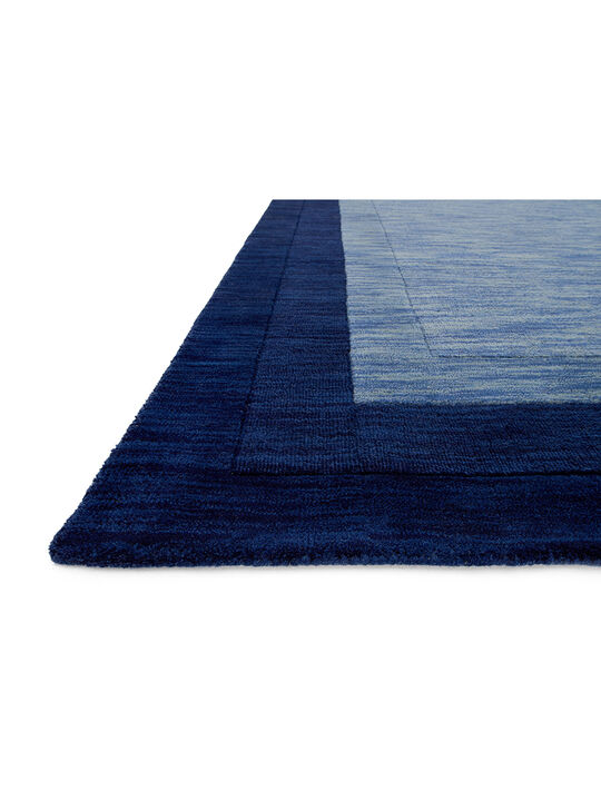 Hamilton HM01 Navy 5' x 7'6" Rug