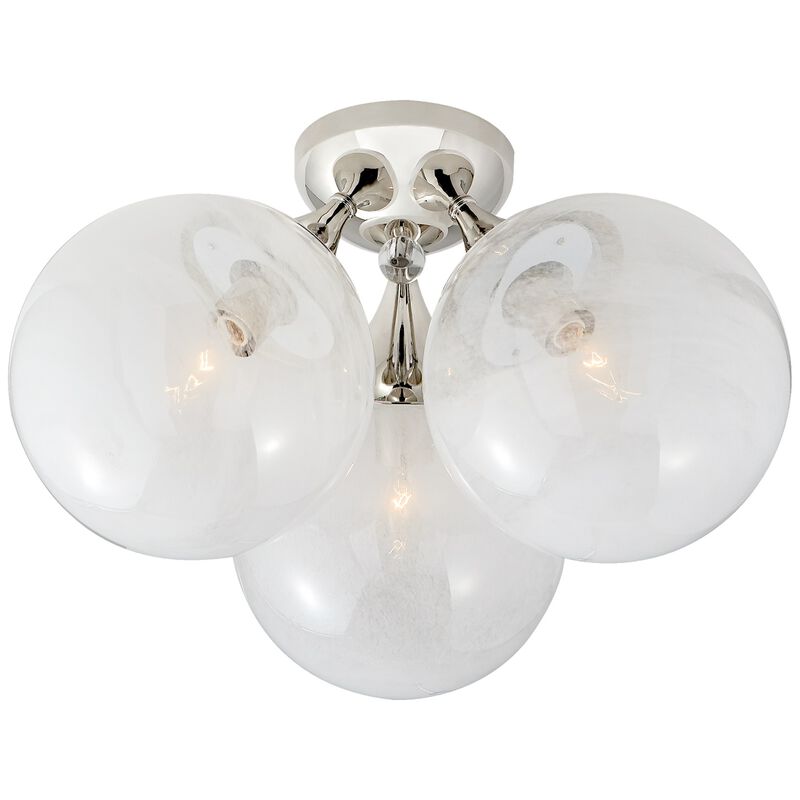 Cristol Large Triple Flush Mount