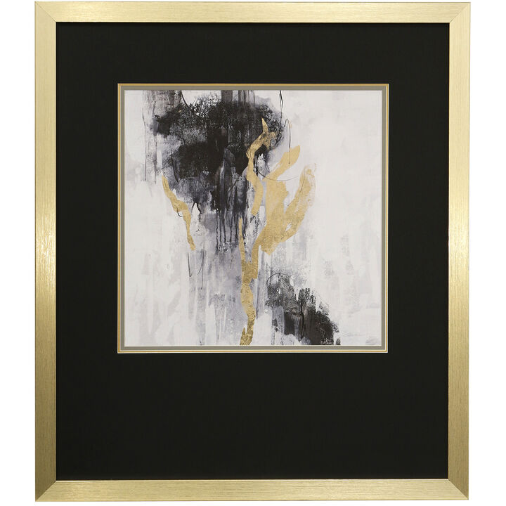 Golden Rain II Framed Print