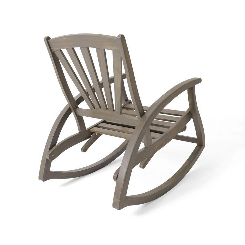 Merax Outdoor Patio Recliner Rocking Chair