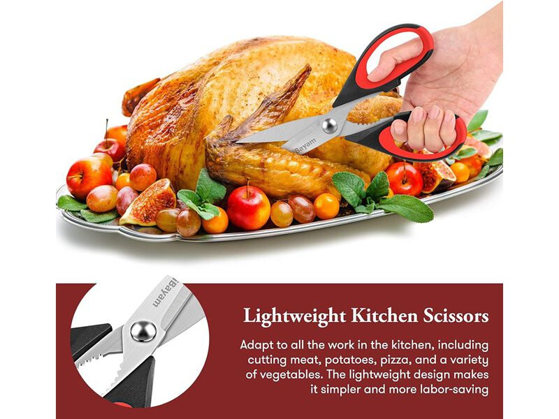 iBayam Kitchen Scissors All Purpose Heavy Duty