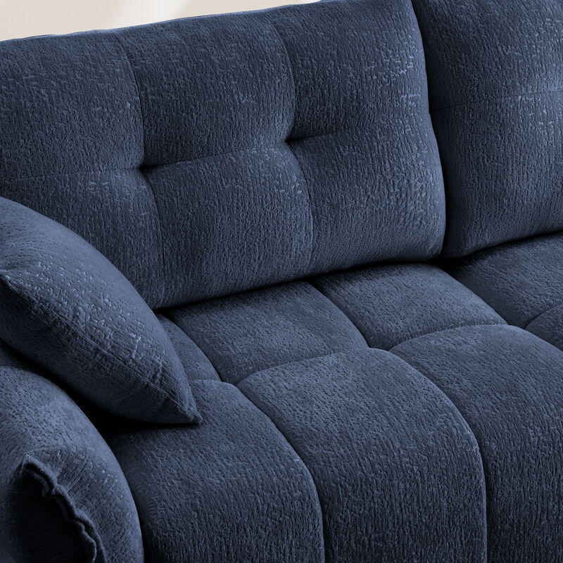 Merax Chenille Ergonomic  1- Seat Single Sofa for Living Room