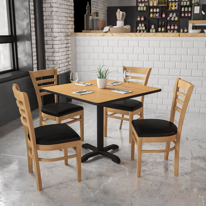 Wood Restaurant Chairs