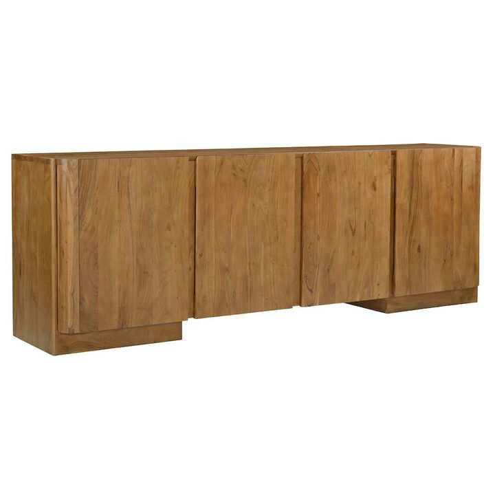 Alex Hamilton Percy 4-Door Sideboard in Acacia Tan
