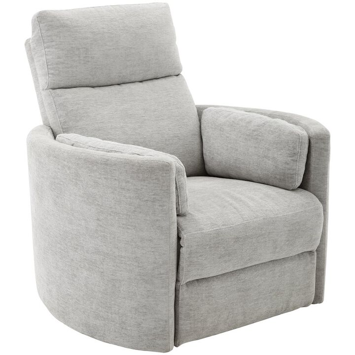 Parker Living Mineral Power Swivel Glider Recliner Two Pack