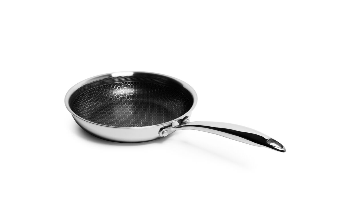 Tri-ply Stainless Steel Diamond Nonstick 8 in. Frying Pan
