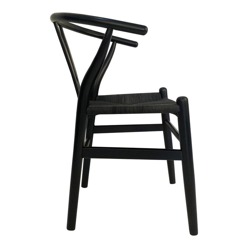 Moe's Home Collection Ventana Dining Chair Black-Set Of Two