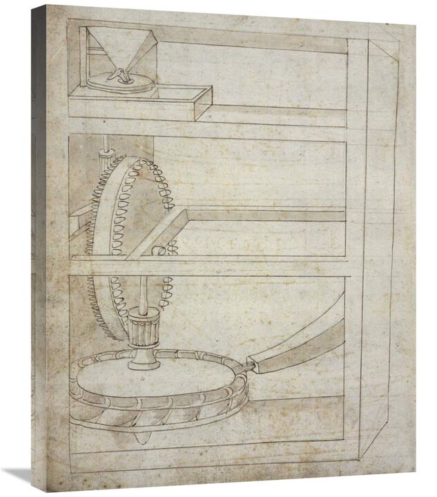Folio 2: mill-Canvas Art-22x28