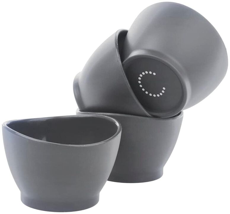 Mini Food Prep Silicone Pinch Bowls Set - 4 Pack