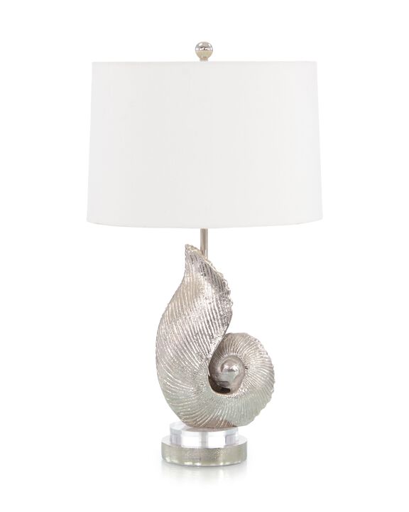 Nautilus Seashell Table Lamp
