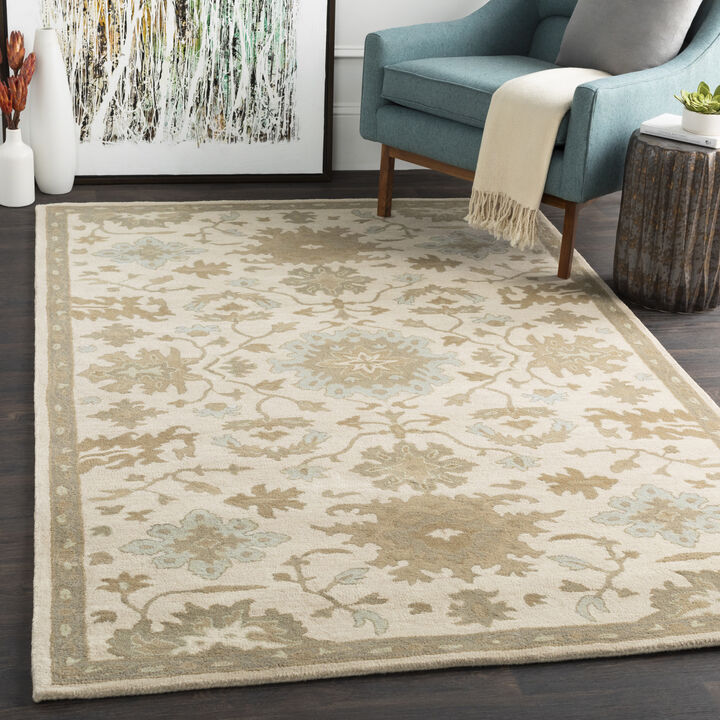 Caesar CAE-1197 7'6' x 9'6' Beige Rug