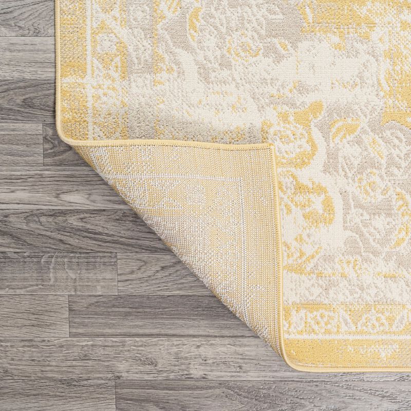 Alhambra Ornate Medallion Modern Area Rug