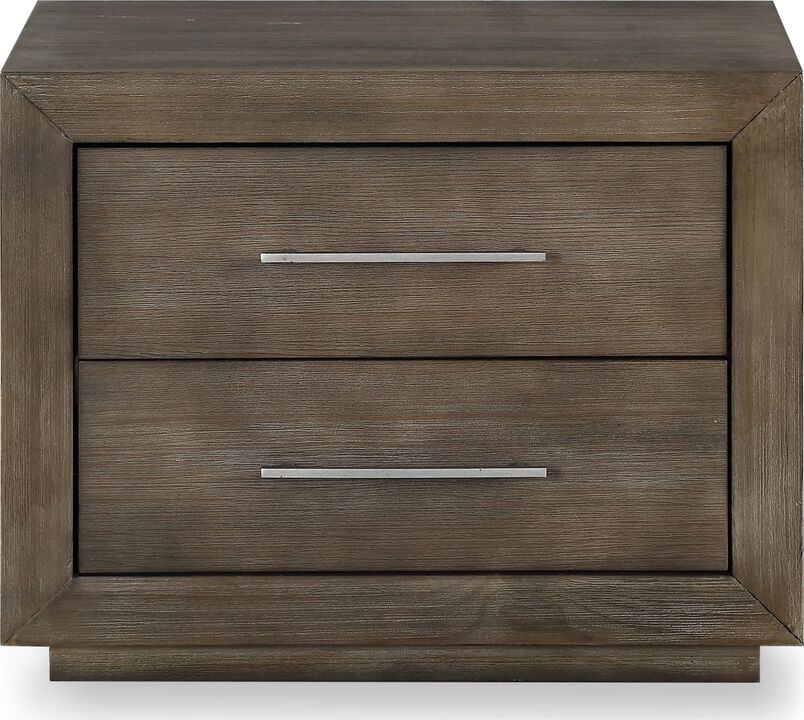 Melbourne Two Drawer Nightstand with USB