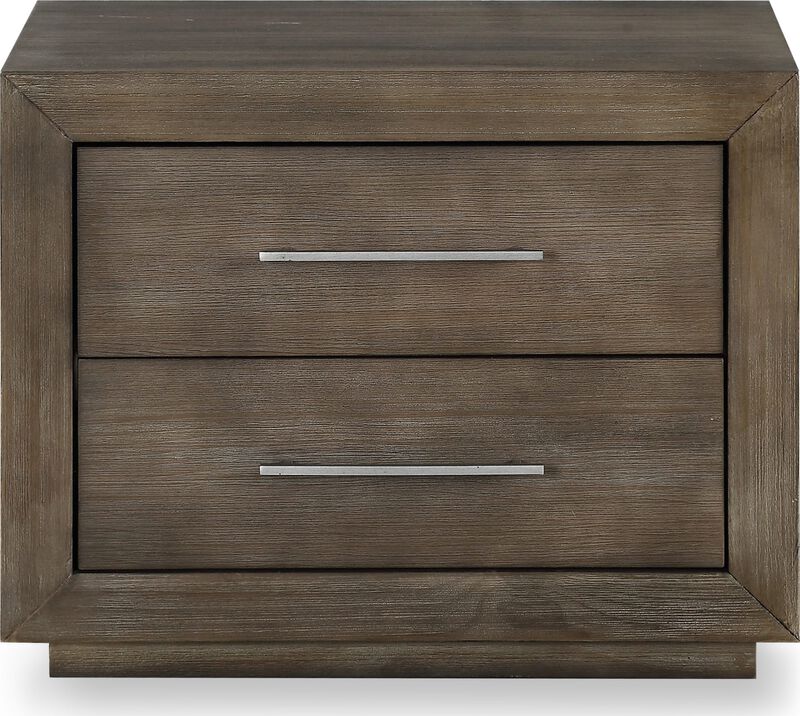 Melbourne Two Drawer Nightstand with USB