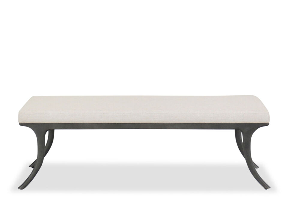 Tribeca Fabric Bench
