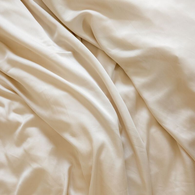Organic Bamboo Sateen Duvet Cover Set