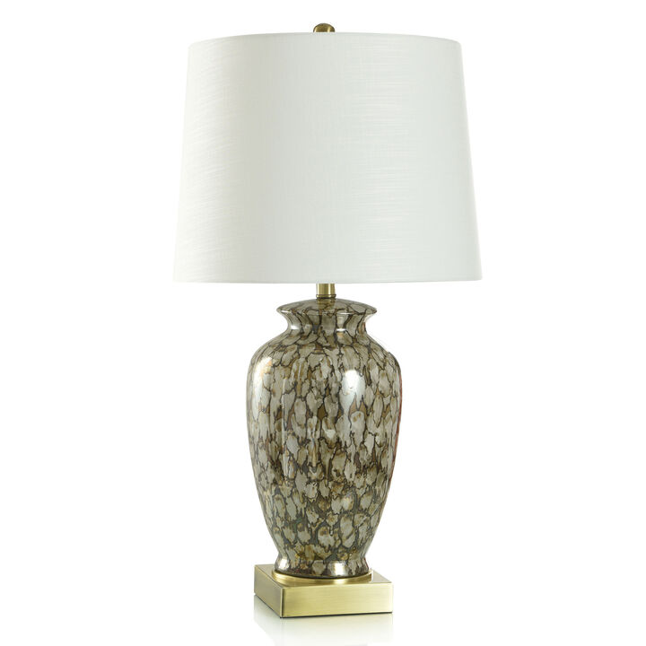 Reactive Glaze Table Lamp