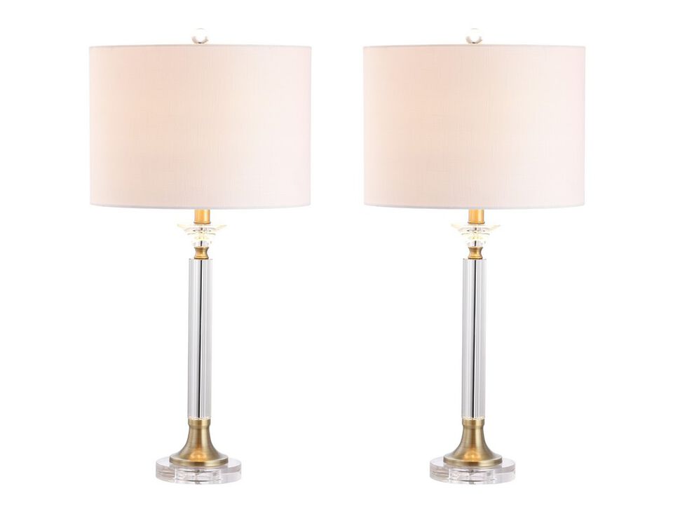 Mark Crystal/Metal LED Table Lamp