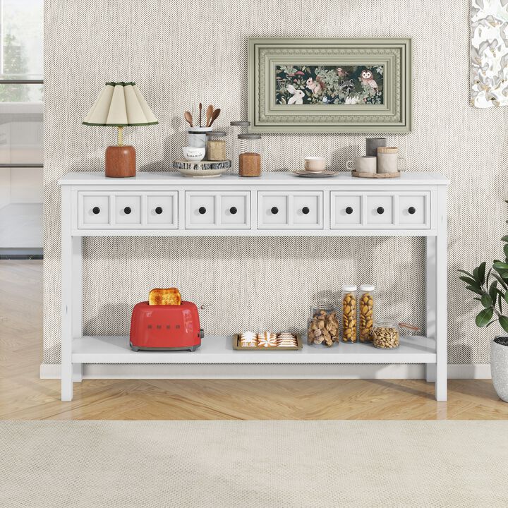 Merax Rustic Entryway Console Table