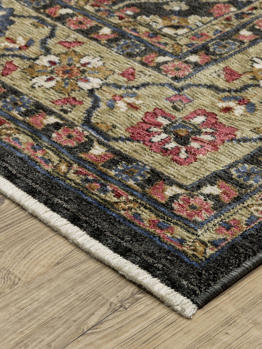 Hastings 3'10" x 5'5" Char Rug