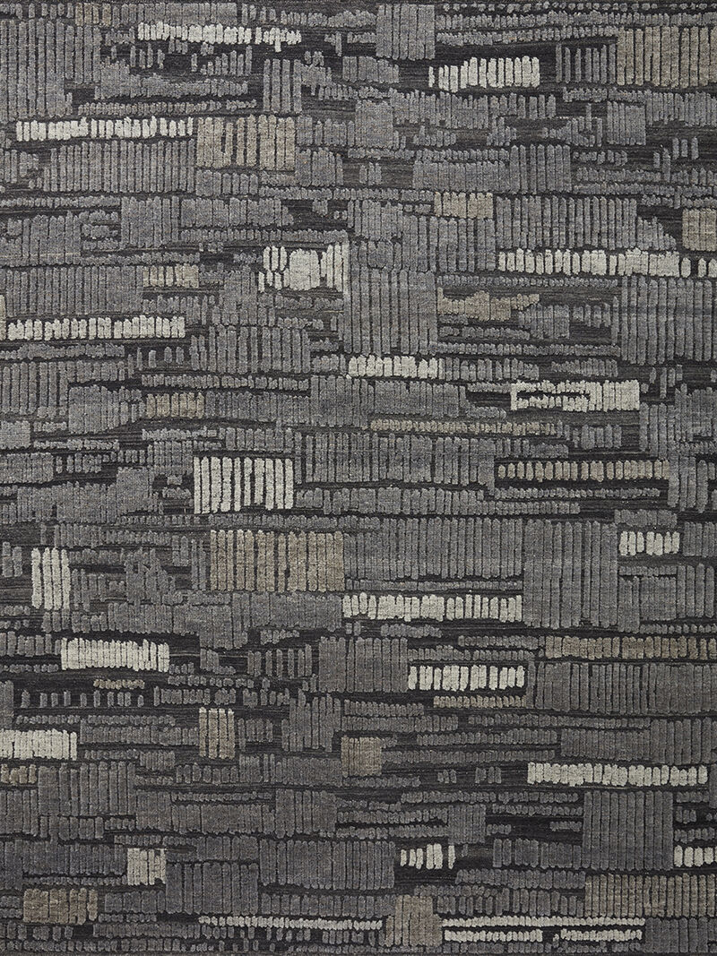 Naomi NAO04 Charcoal/Granite 5'6" x 8'6" Rug