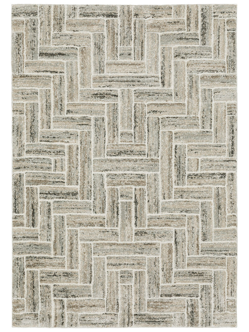 Cambria 3'3" x 5' Ivory Rug