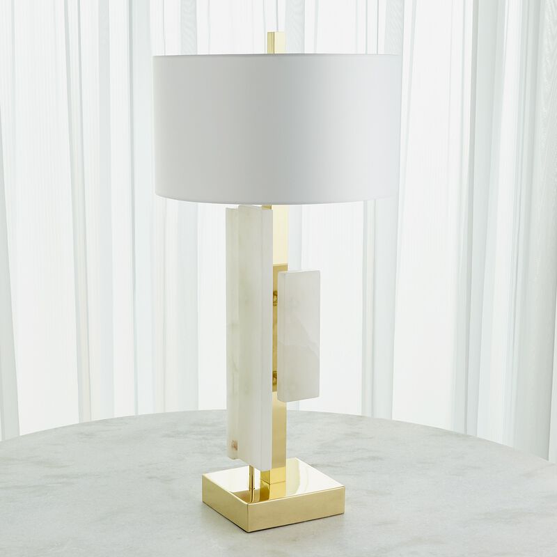Posh Block Table Lamp