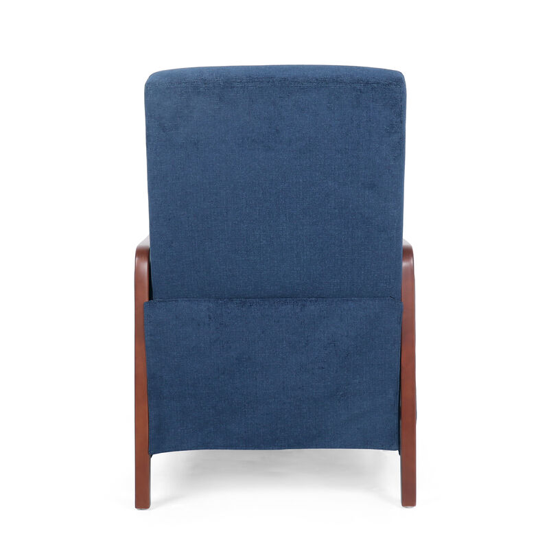 Merax Mid Century Modern Fabric Channel Stitch Recliner