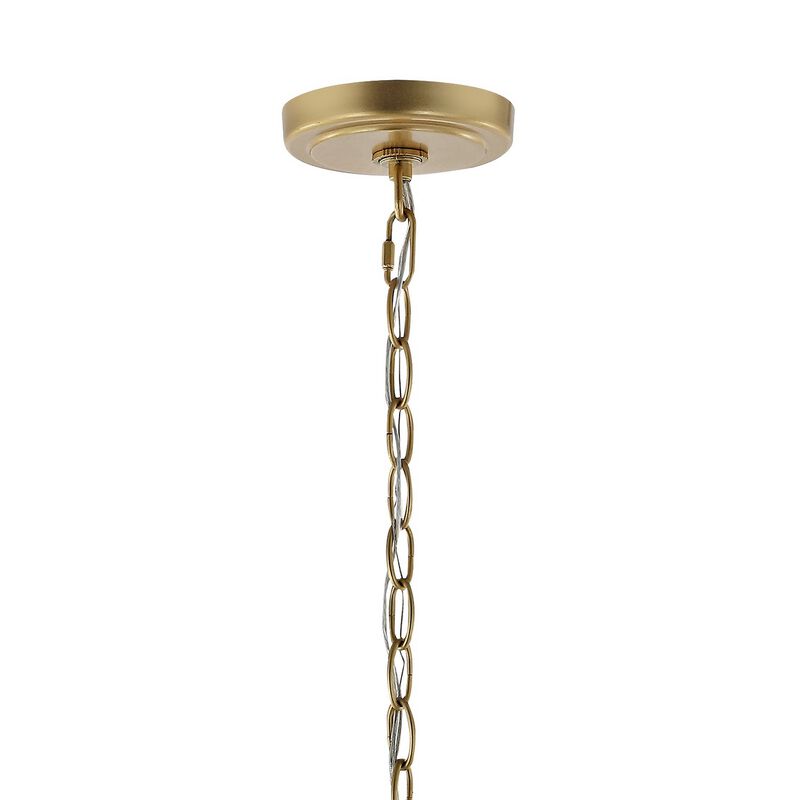 Ruth Traditional Classic Lantern Metal/Glass LED Pendant
