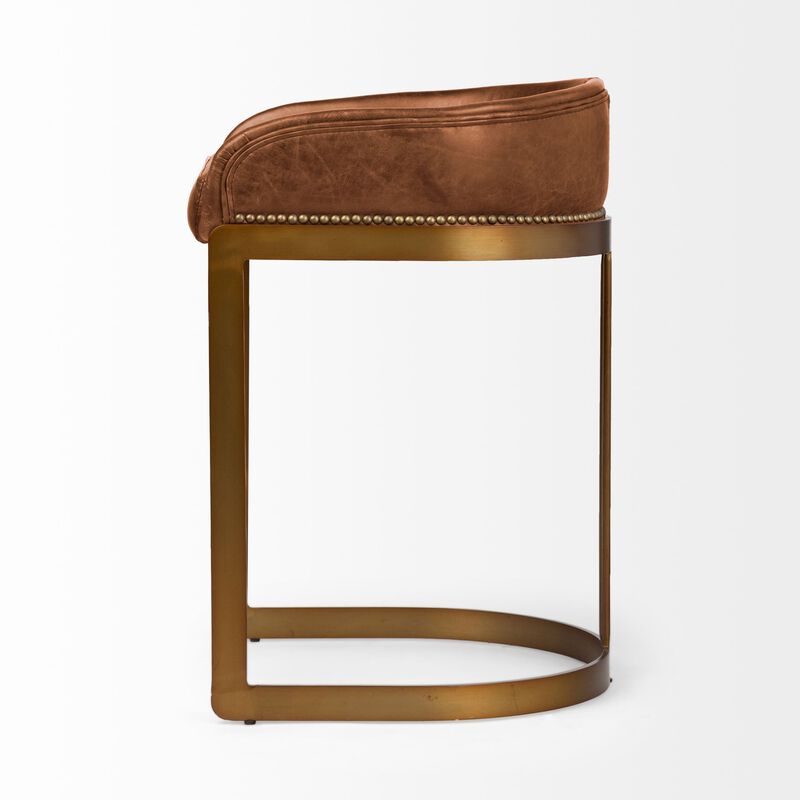 Hollyfield Brown Counter Stool
