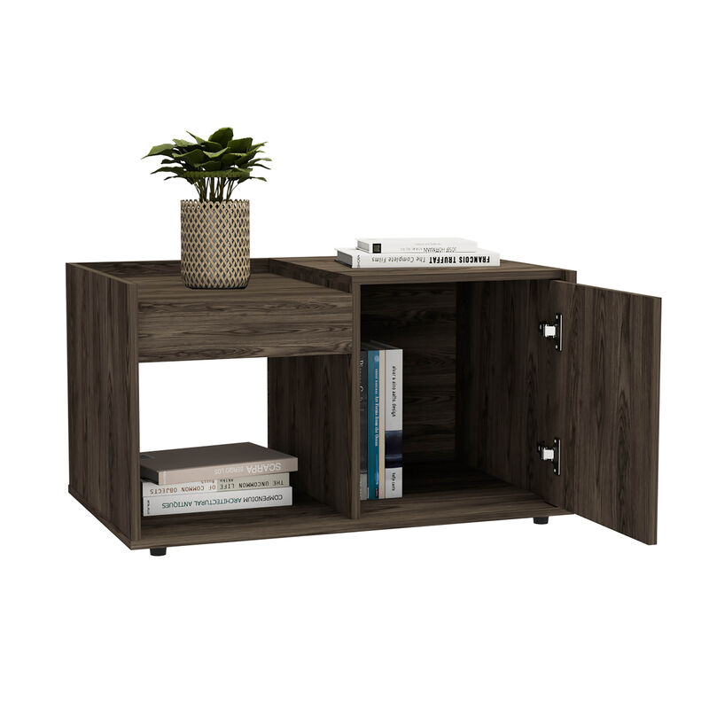Coffee Table Dext, Living Room, Dark Walnut