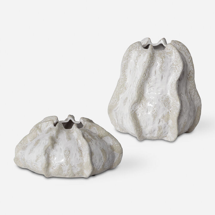 Urchin Vases (Set of 2)