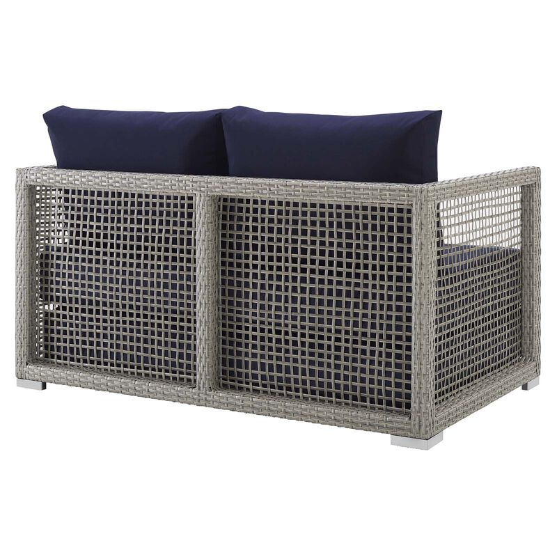 Modway - Aura Outdoor Patio Wicker Rattan Loveseat